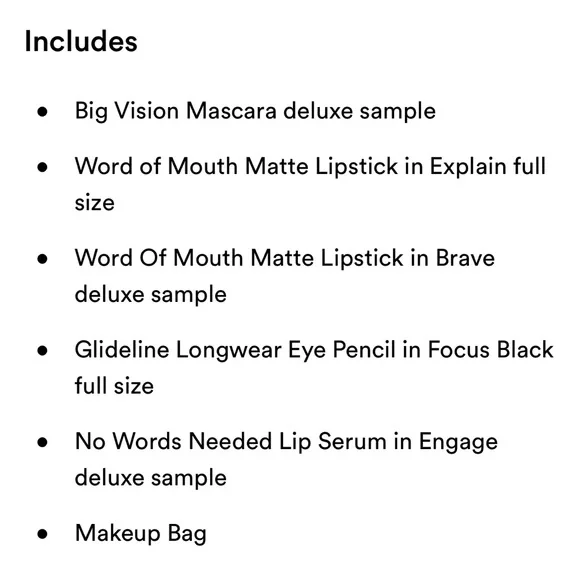 WYN Beauty Makeup Set NWT - Picture 3 of 4